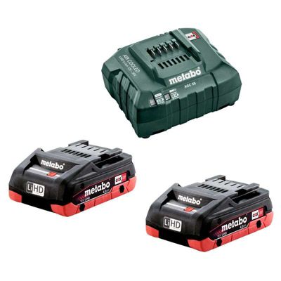 Visseuse à chocs 18V SSD 18 LTX 200 BL  + 2 batteries 4Ah + chargeur + coffret METABOX - METABO - 602396800