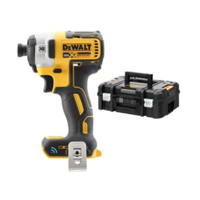 Visseuse à chocs 18V XR Brushless Tool Connect (sans batterie ni chargeur) en coffret T-STAK - DEWALT - DCF888NT-XJ