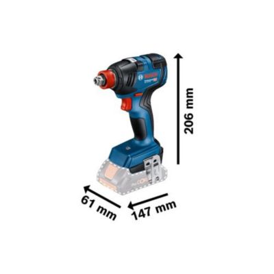 Visseuse à chocs/boulonneuse 18V GDX 18V-200 Professional (sans batterie ni chargeur) - BOSCH - 06019J2204
