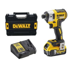 Visseuse À Chocs Dewalt Dcf887p1 18 V (1 X 5 Ah) Li-ion - Xr Moteur Sans Charbon