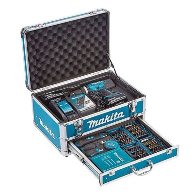 Perceuse à percussion 18V LXT (2x3.0 Ah) en MAKPAC - MAKITA DHP459RFJ