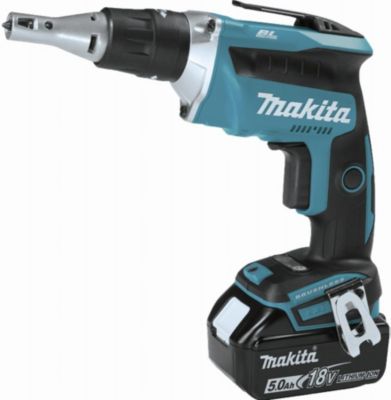 Visseuse plaque de plâtre 18 V LXT DFS452RTJ - kit 2 batteries 18 V 5,0 Ah, chargeur rapide et MAKPAC