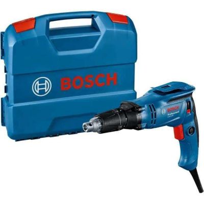 Visseuse plaquiste GTB 650 Bosch 06014A2002 - 5 000 tr/min, compatible chargeur en bande.