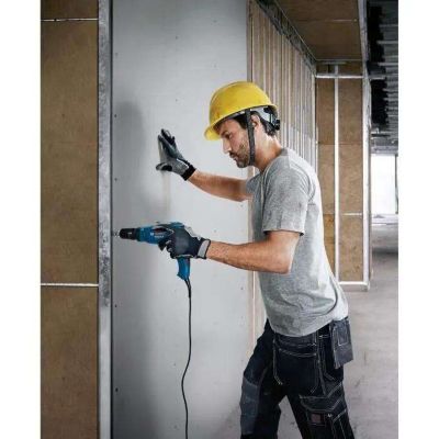 Visseuse plaquiste GTB 650 Bosch 06014A2002 - 5 000 tr/min, compatible chargeur en bande.