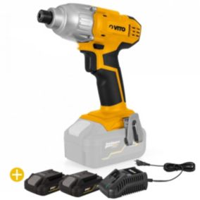 Visseuse Sans fil 20V EGO LI + 2 Batteries Lithium 2AH + Chargeur Rapide VITO