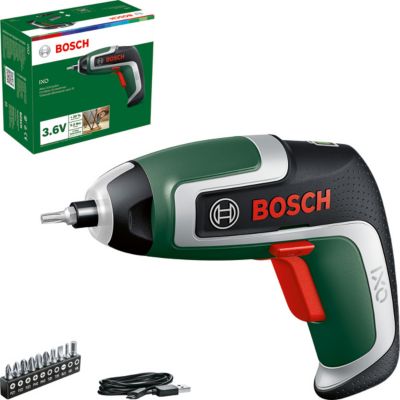 Visseuse sans fil avec batterie 3,6 V - vitesse maxi 235 tr/min - couple maxi 5,5 Nm - Bosch IXO 7