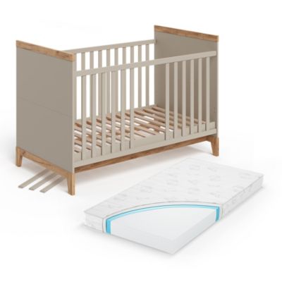 Vitalispa Lit bébé Cachemire/Artisan 70x140 cm avec matelas