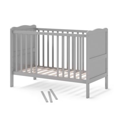 Vitalispa Lit bébé Gris 60x120 cm