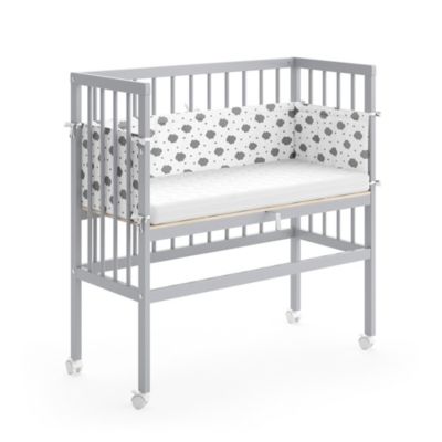 Vitalispa Lit dappoint Gris 94x90cm 1 rail latéral