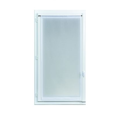 Vitrage tamisant Gorham coloris blanc H.160 x l.60cm