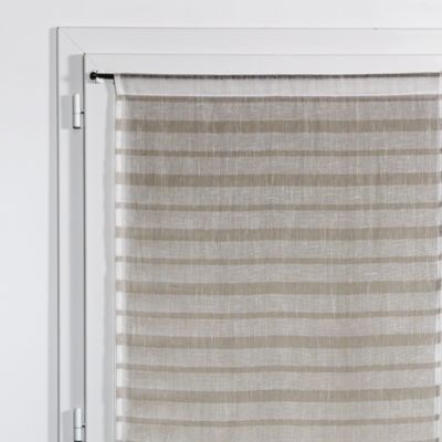 Vitrage tamisant Marius coloris blanc l.60 x H.120 cm