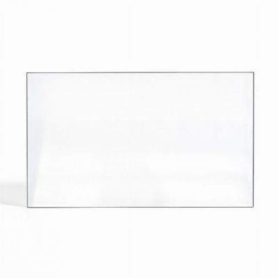 Vitre Brisach LW1 67 - Verre Rectangle pour insert - 608 x 379 mm (L1 x H1) - 4 mm autonettoyant