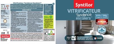 Vitrificateur escalier Syntilor Blanc 750ml