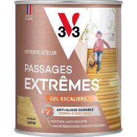 Vitrificateur gel escalier V33 incolore satin 0,75L