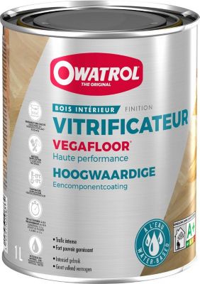VITRIFICATEUR MONOCOMPOSANT Owatrol VEGAFLOOR SATIN Incolore (owp12) 20 litres