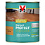 Vitrificateur parquet et plancher V33 Direct protect chêne moyen satin 2,5 L