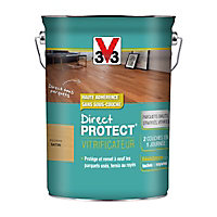 Vitrificateur parquet et plancher V33 Direct protect incolore satin 5L