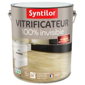 Vitrificateur parquet Syntilor 100% invisible mat 5L