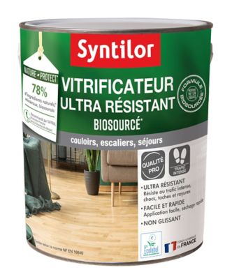 Vitrificateur Syntilor ultra résistant biosourcé Nature Protect chêne satiné 2,5L