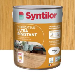 Vitrificateur ultra résistant Syntilor incolore mat 2,5L