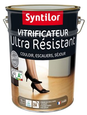 Vitrificateur ultra résistant Syntilor incolore mat 5L