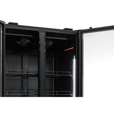 vitrine à boissons réfrigérée - 2 portes - 736 l -  Vitrine à Boissons -  - Dynasteel