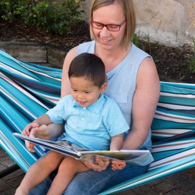 VIVERE HAMAC SUNBRELLA AVEC SUPPORT (250 CM) - GATEWAY MIST | Leroy Merlin