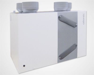 VMC double flux DUOCOSY HR - 4 piquages diam : 160 mm