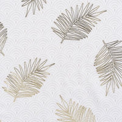Voilage a oeillets 140 x 240 cm voile sablé Sunny gold