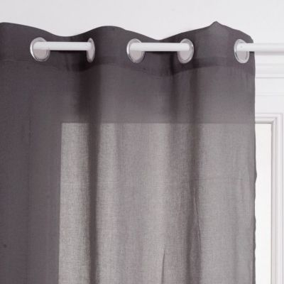Voilage "Ana" 140 x 240 cm - Gris