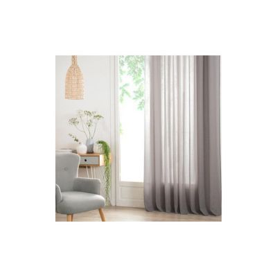 Voilage "Ana" 140 x 240 cm - Gris