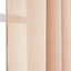 Voilage Cordola terracotta L.140 x H. 240 cm