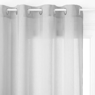 Voilage "Elsa" - gris - 140x240 cm - Atmosphera