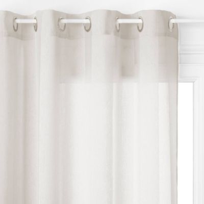 Voilage Elsa - ivoire - 140x240 cm - Atmosphera
