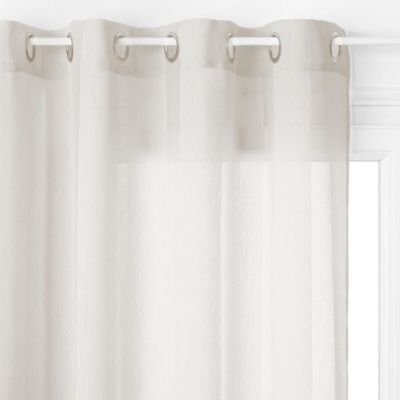 Voilage Elsa - ivoire - 140x240 cm - Atmosphera