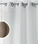 Voilage en lin Linder L.145 x H.260 cm gris perle