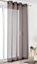 Voilage en lin Linder L.145 x H.260 cm marron brun