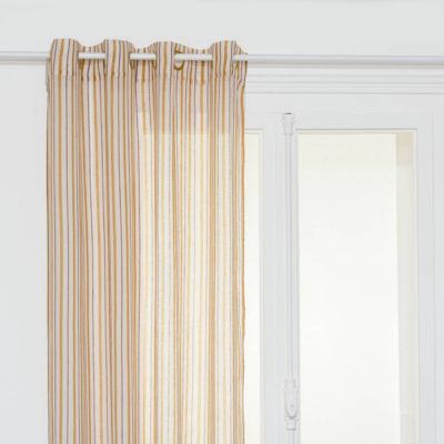 Voilage "Fred" 140x240cm ocre - Atmosphera