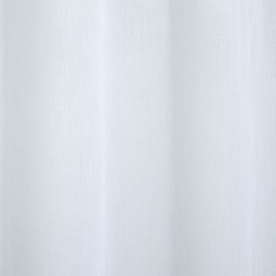 Voilage GoodHome Yena blanc l.140 x H.260 cm