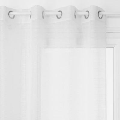 Voilage Louis - blanc - 140x240 cm - Atmosphera