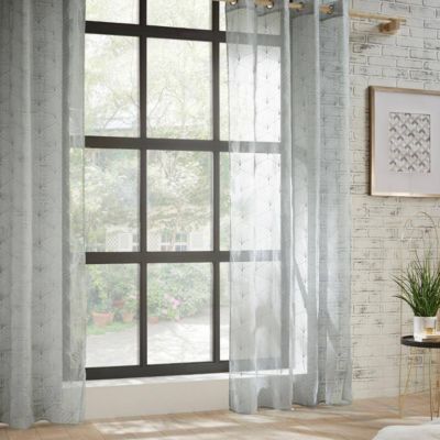 Voilage "Mia" - gris - 140x240 cm - Atmosphera