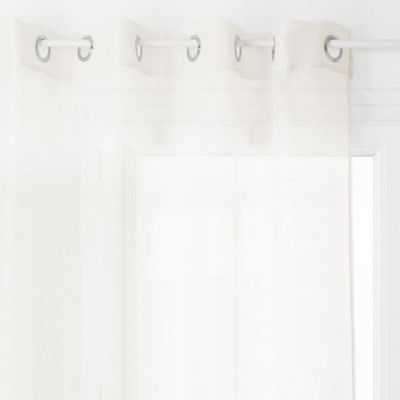 Voilage "Moly" tamisant 135 x 240 cm Atmosphera