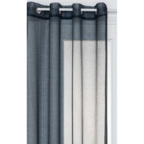 Voilage "Moly" tamisant 135 x 240 cm Atmosphera