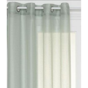 Voilage "Moly" tamisant 135 x 240 cm Atmosphera