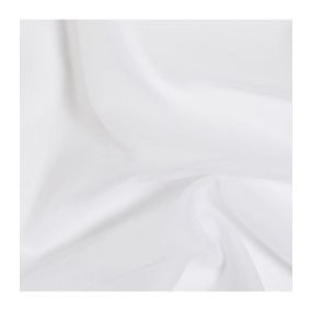 Voilage rideau uni très belle couleur - 140x260cm - Blanc