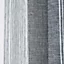 Voilage tamisant à œillet Malo Rocle l.140 x L.260 cm noir