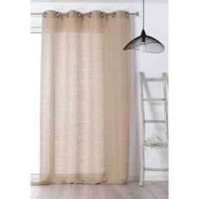 Voilage tendance lin - 150x240cm - Lin