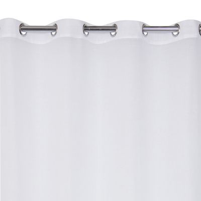 Voilage Tendresse Blanc Mat 140 X 240 Cm Castorama