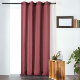 Voilage uni Melisse (140x240 cm - Bordeaux)