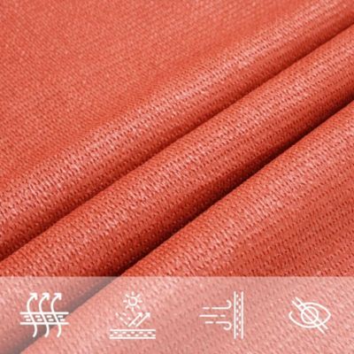 Voile d'ombrage 160 g/m² Terre cuite 2x2,5 m PEHD vidaXL | Castorama